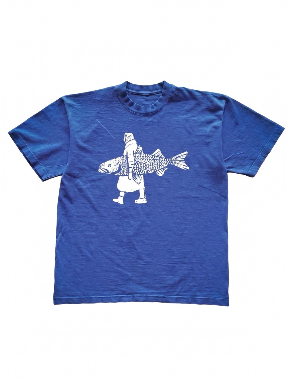 Blue Fish Graphic T-Shirt - Pets Fish Unisex